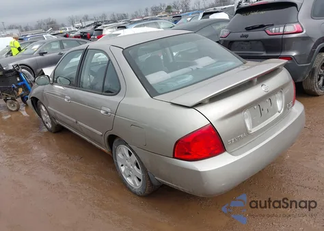 2005 Nissan Sentra 1.8S z USA, uszkodzony, nr VIN 3N1CB51D15L561844